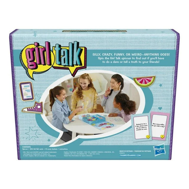 Girl Talk Truth or Dare Game, Board Game With Outrageous Fun for Teens and Tweens ages 10 and Up