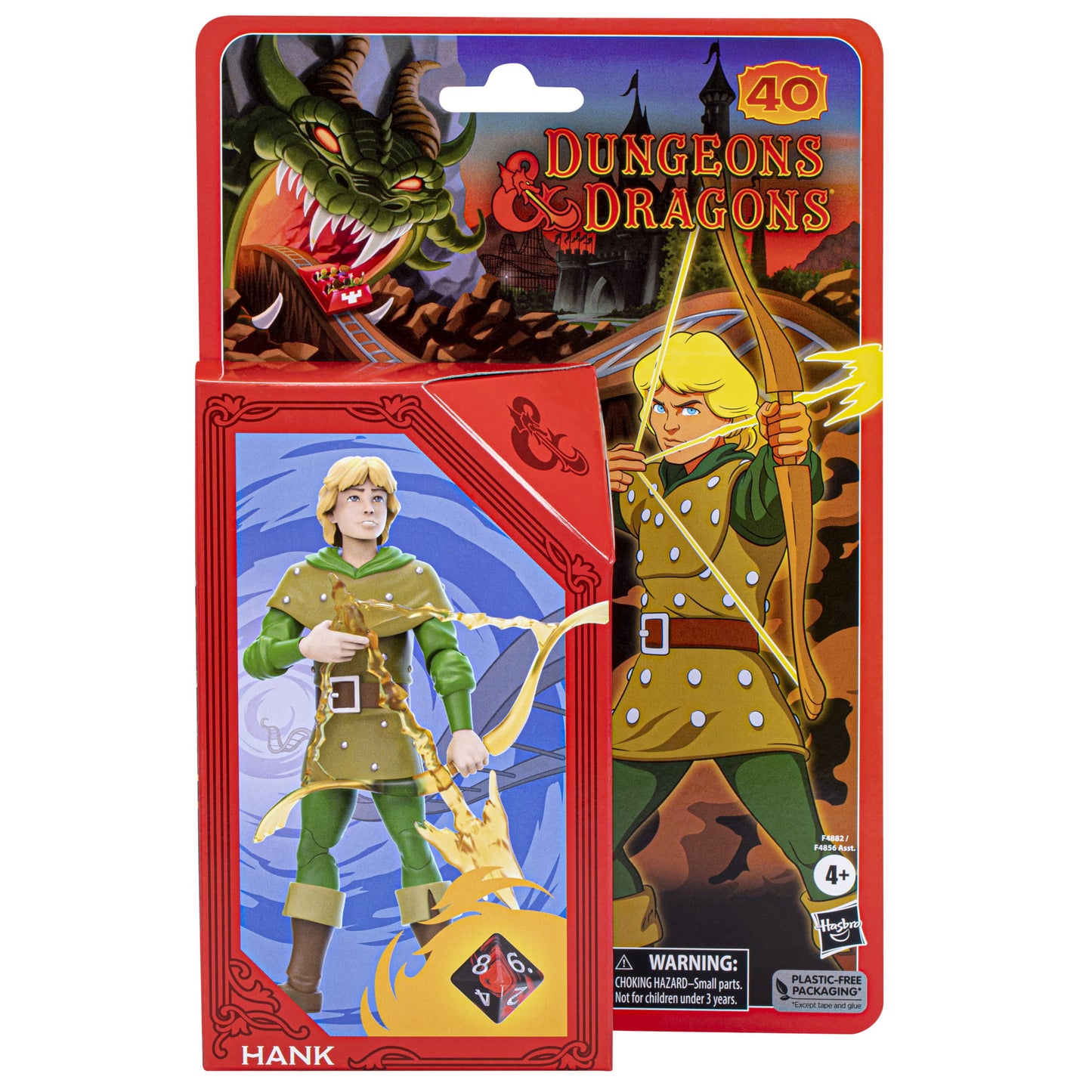 Dungeons & Dragons Cartoon Classics 6-Inch-Scale Hank the Ranger Action Figure