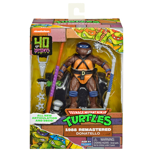 Teenage Mutant Ninja Turtles: 4” Remastered Donatello Action Figure by Playmates Toys