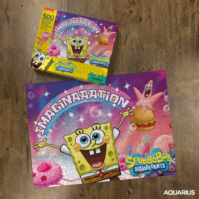 SpongeBob SquarePants Imagination 500 Piece Jigsaw Puzzle