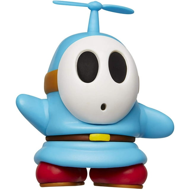 World of Nintendo 4" Figure - Blue Shy Guy w/ Propeller