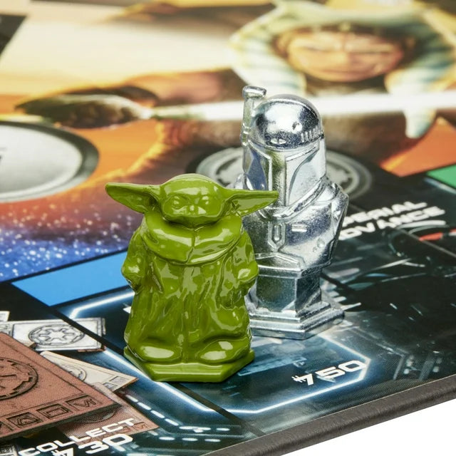 Monopoly: Star Wars The Mandalorian Edition Board Game  Protect Grogu From Imperial Enemies