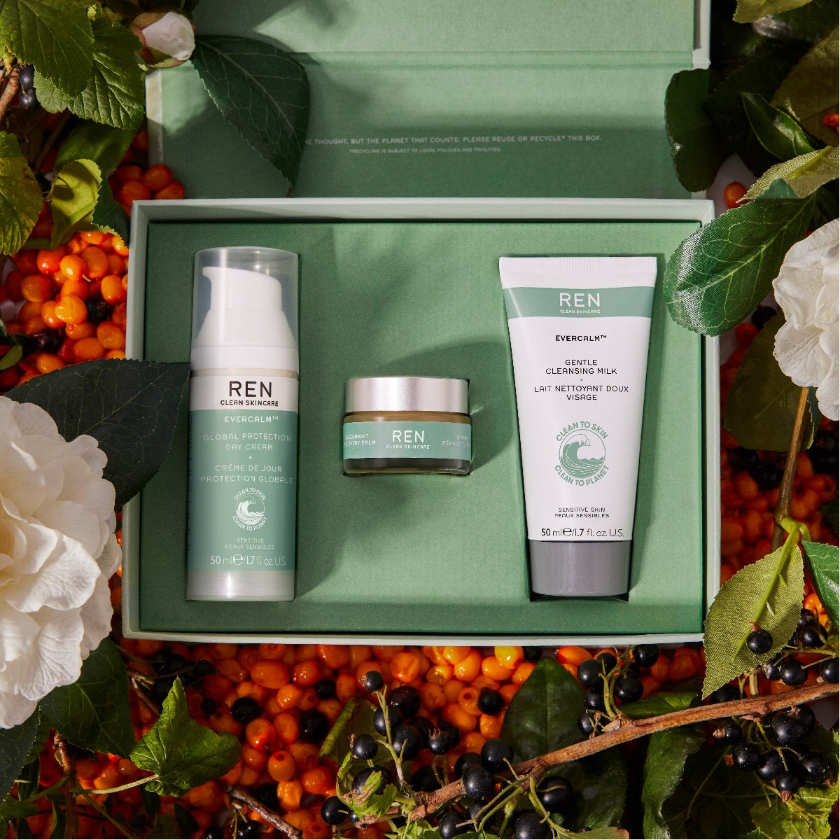 REN - Evercalm Sensitive Skin Heroes Gift Set Trio