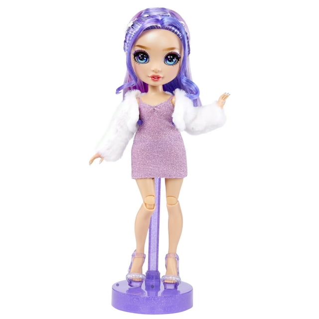 Rainbow High Fantastic Fashion Violet Willow - Purple 11” Fashion Doll and Playset with 2 Complete Doll Outfits, and Fashion Play Accessories, Kids Gift 4-12