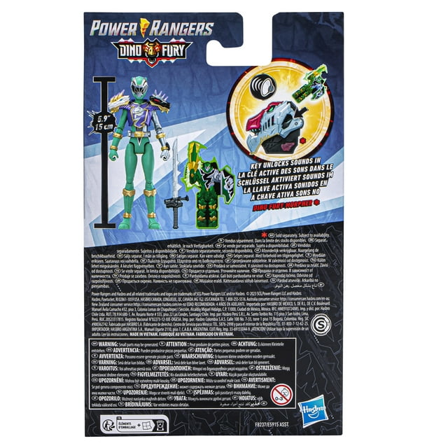 Power Rangers Dino Fury Cosmic Armor Green Ranger, Power Rangers Toys Action Figures