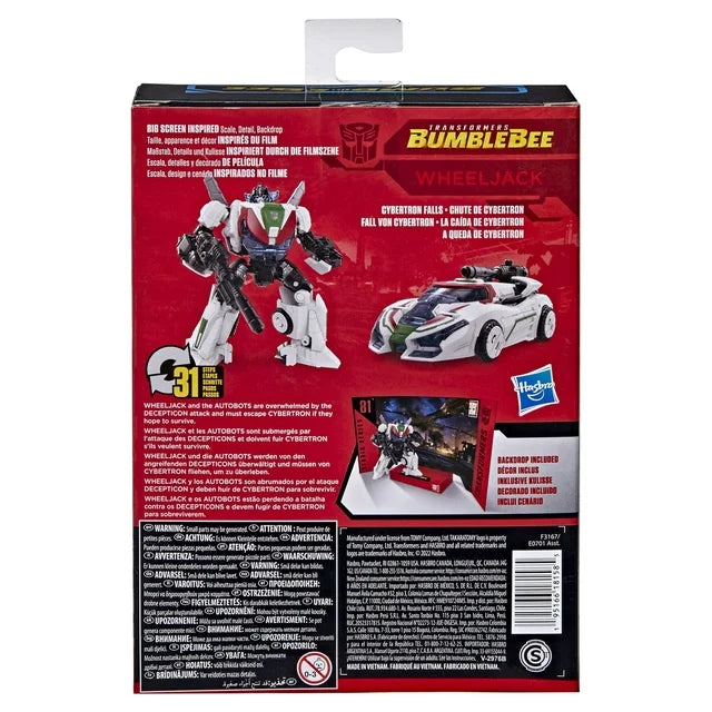 Transformers Studio Series 81 Deluxe Transformers: Bumblebee Wheeljack Action Figure