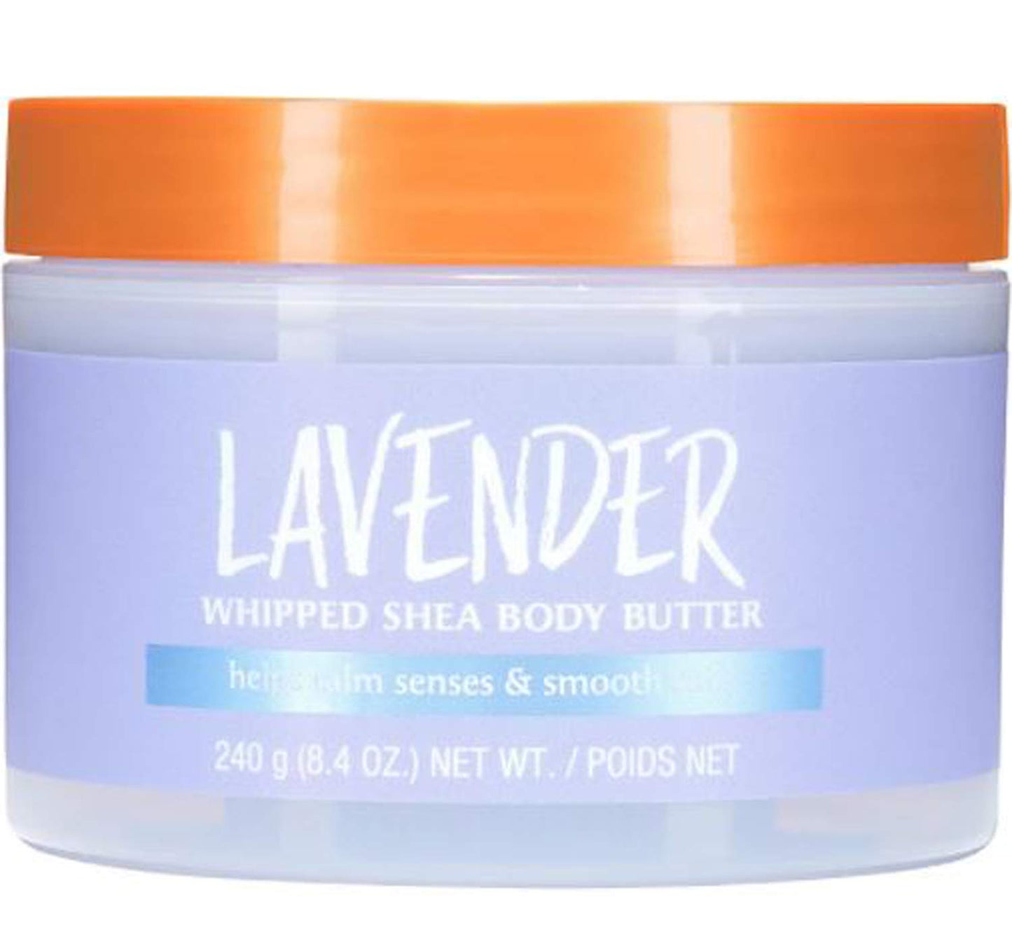 Tree Hut Lavender Whipped Shea Body Butter 8.4 Oz With Real Sugar, Certified Shea Butter And Lavender Oil