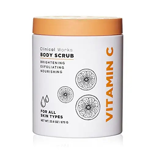 Clinicals Works Vitamin C Brightening Exfoliating Nourishing Body Scrub