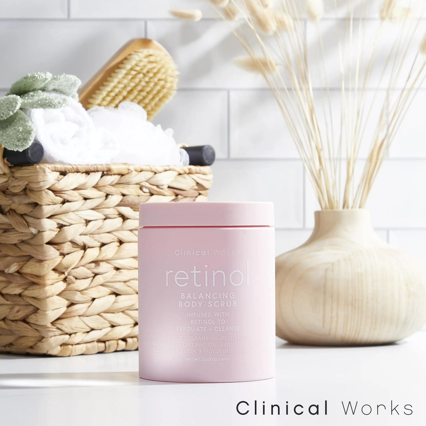 Clinical Works Retinol Balancing Body Scrub