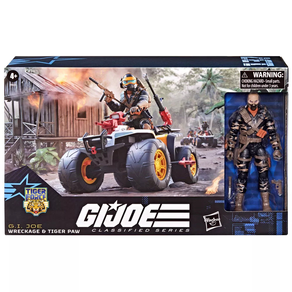 G.I. Joe Classified Series #137, Tiger Force Wreckage Tiger Paw ATV