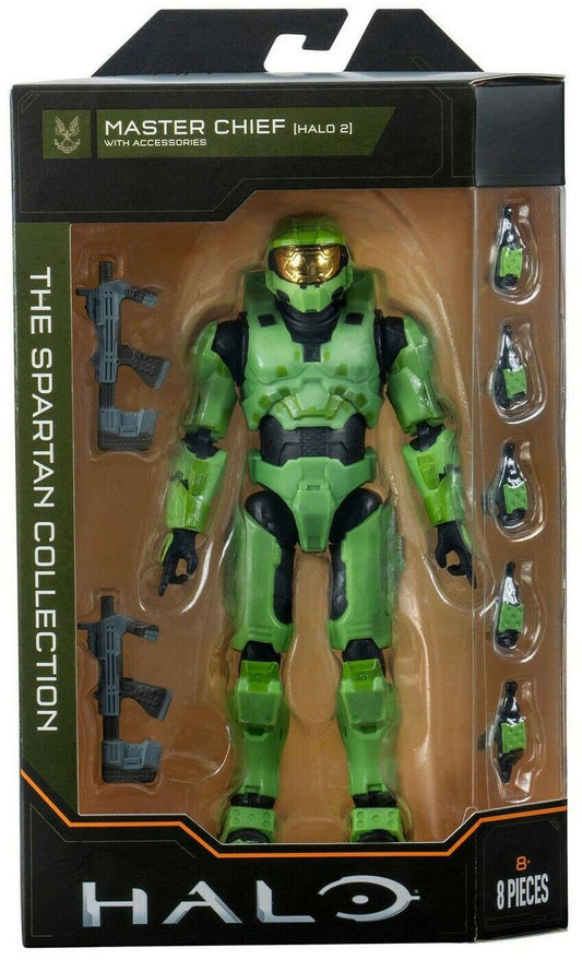 HALO 6.5" The Spartan Collection Master Chief with SMG x 2