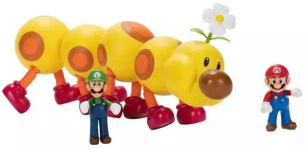 Super Mario Wiggler, Mario & Luigi Figure Set