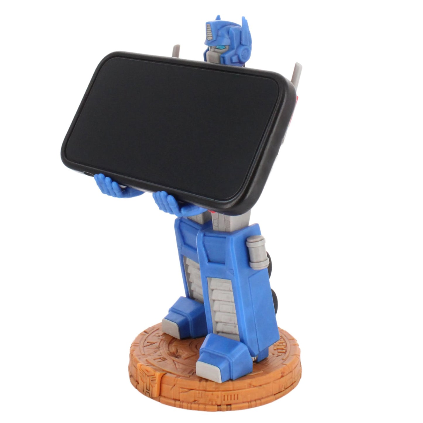 Exquisite Gaming: Transformers: Optimus Prime - Cable Guys Original Controller & Phone Holder, Collectible Device Stand, Officially Licensed Figure