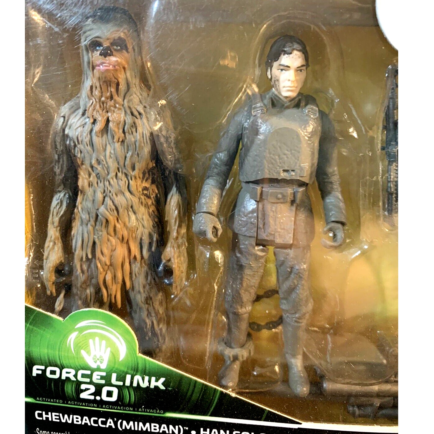 Star Wars Force Link 2.0 Han Solo & Chewbacca 2-Pack Action Figures