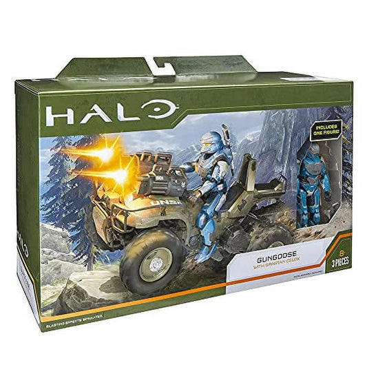 Halo 2021 Infinite Series Wave 3 GUNGOOSE With SPARTAN CELOX 4" Jazwares IN HAND