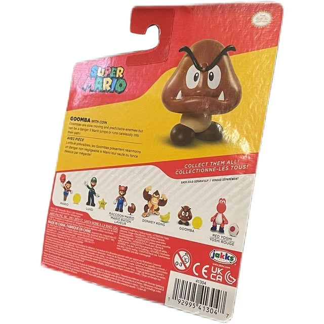 World of Nintendo Action Figure - Goomba W/Coin