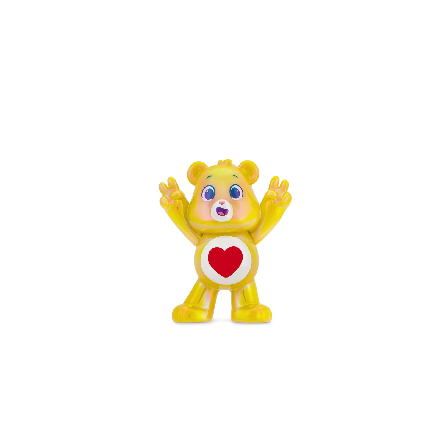 Care Bears Gold & Rube Edition Good Luck Bear  Tenderheart Bear  Share Bear  Cheer Bear  Funshine Bear & Grumpy Bear Collectible Mini Figure 6-Pack