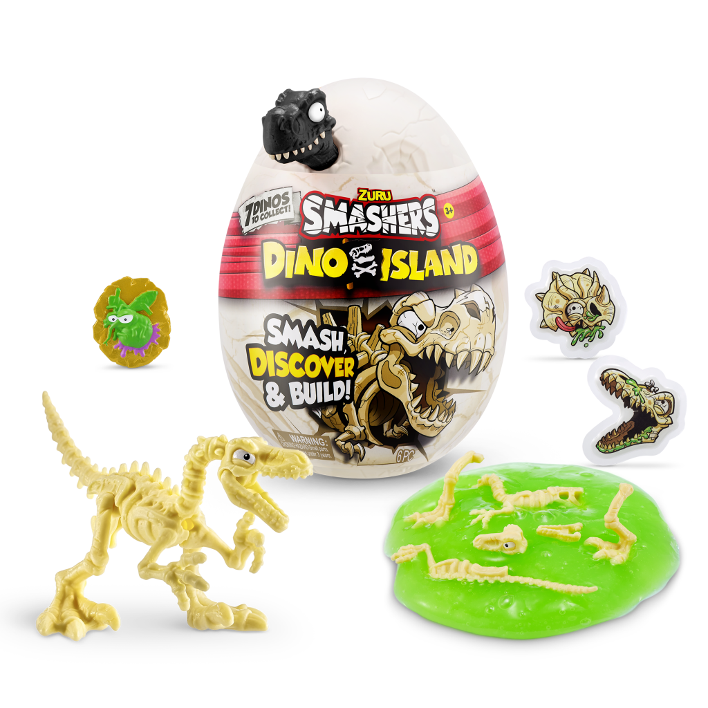 Smashers Dino Island Nano Egg by ZURU Ages 3 and up