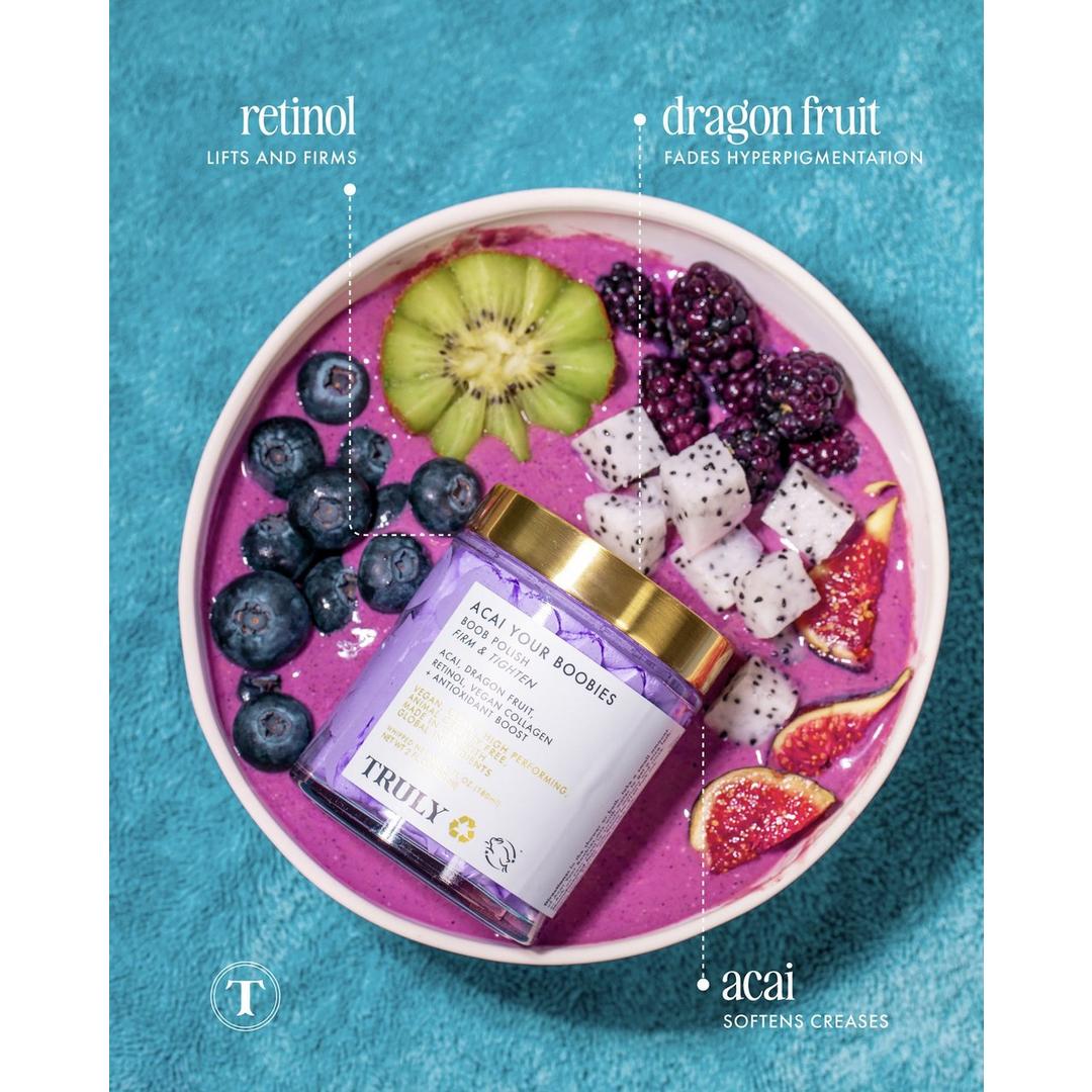 Truly Womens Acai Your Boobies Lifting Boob Polish