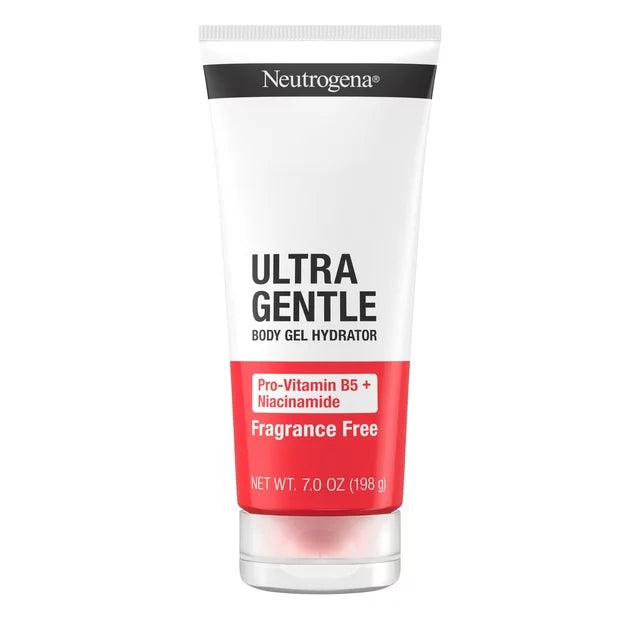 Neutrogena Ultra Gentle Body Gel Hydrator Lotion, Pro-Vitamin B5 Moisturizer, 7 oz