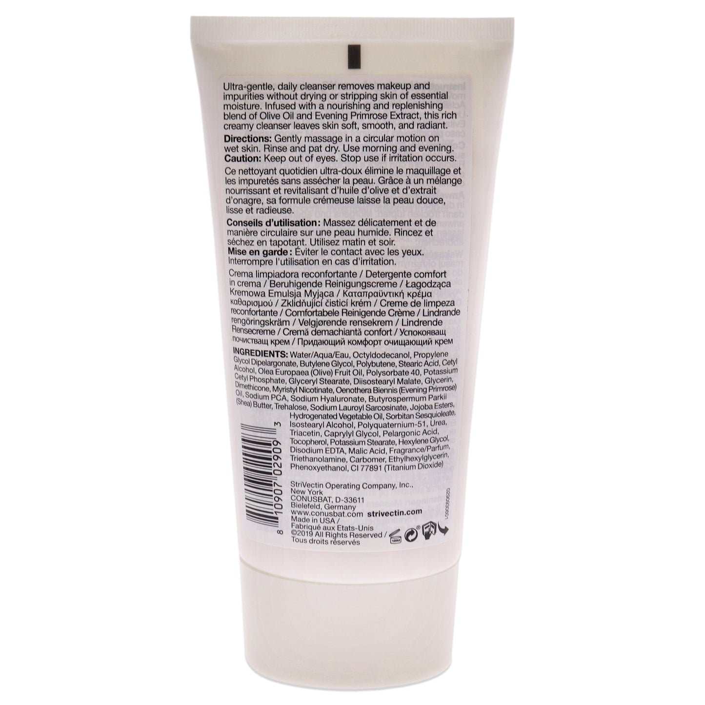 Anti-Wrinkle Comforting Cream Cleanser by Strivectin for Unisex - 5 oz Cleanser