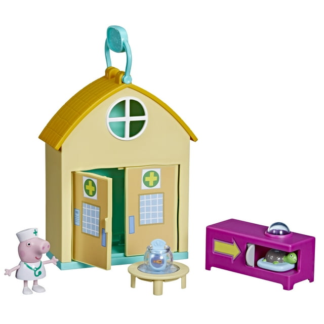 Peppa Pig Peppa’s Adventures Peppa Visits the Vet Fun Preschool Playset