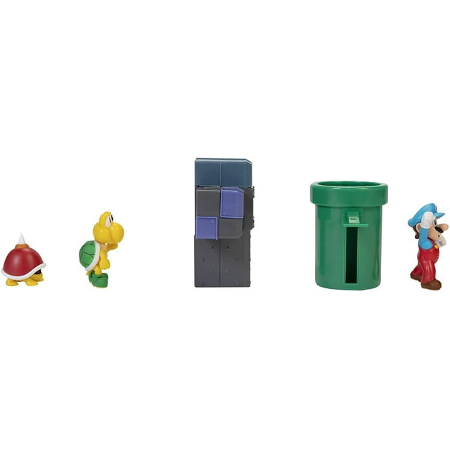 World of Nintendo Super Mario Underground Diorama Set