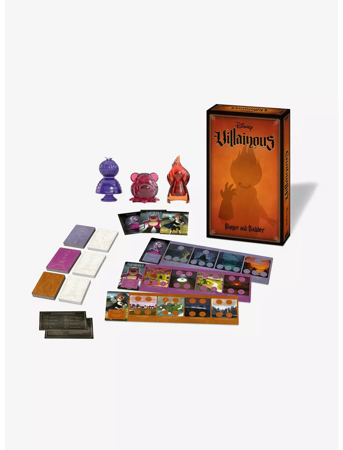 Disney Villainous Bigger and Badder Expandalone Game