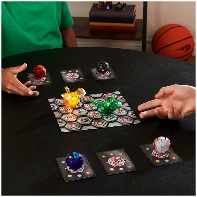 Bakugan Legends  Neo Dragonoid  Platinum Series True Metal Bakugan  2 BakuCores  Gate and Character Card  Kids Toys for Boys  Ages 6 and Up