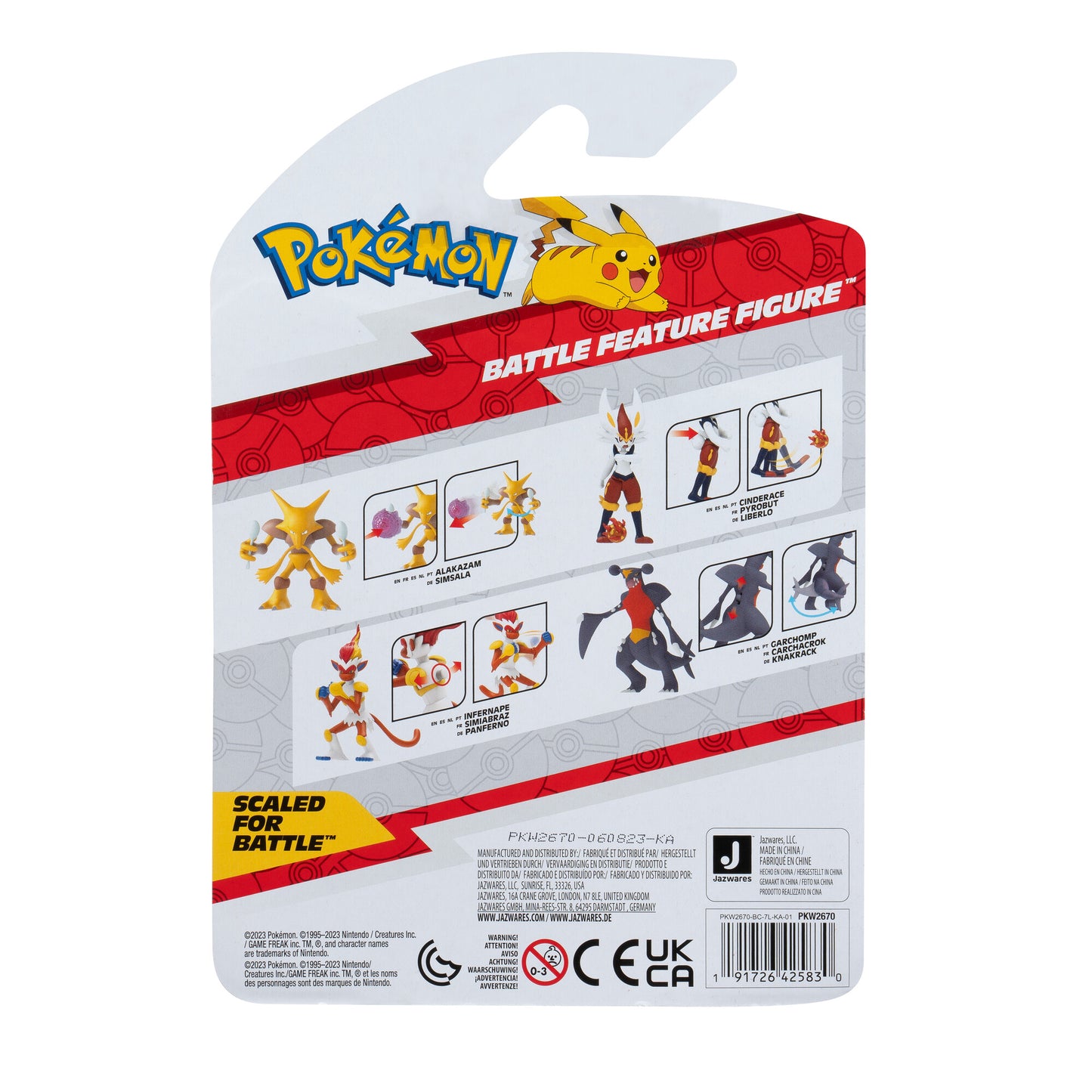 POKEMON BALLE FEATURE FIGURE INFERNAPE