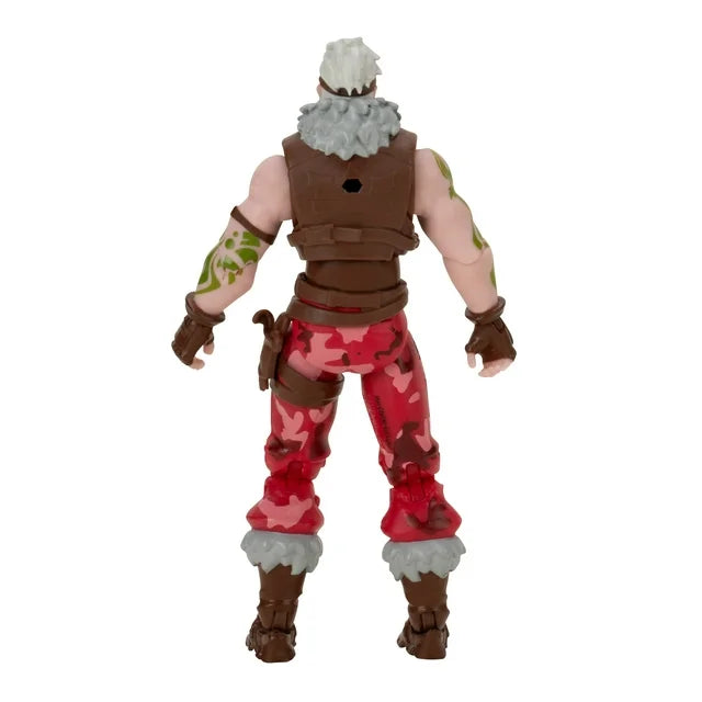 Fortnite Sgt. Winter Solo Mode - 4 inch Articulated Figure with Snow Globe Accessory and Code for Bonus Virtual Item