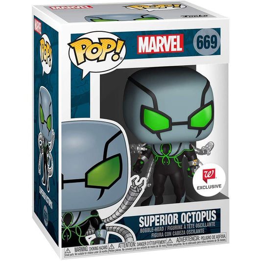 Funko Pop! Marvel Superior Octopus Bubble-Head Figure Vinyl New with Box