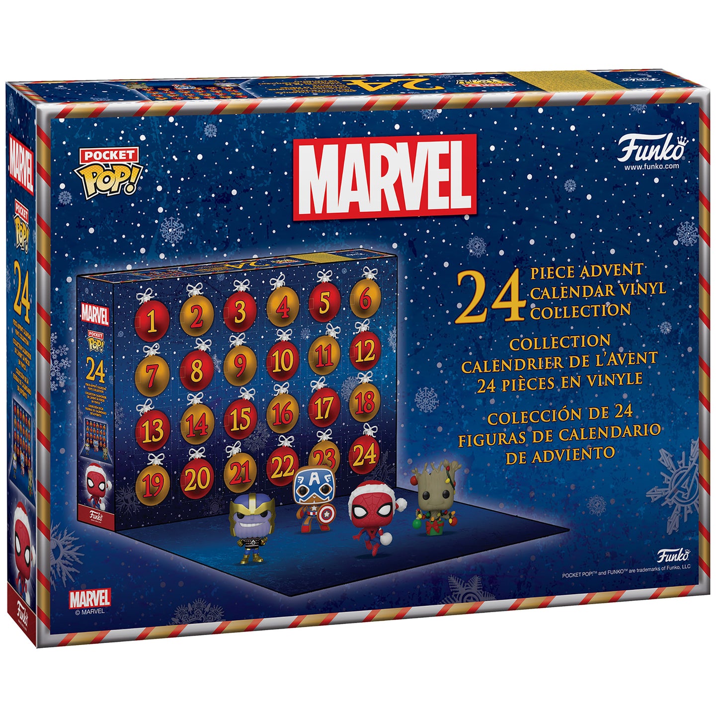 Funko Pop!&nbsp;Advent Calendar: Marvel Holiday 2022 - 24 Days W/ Pocket Pops