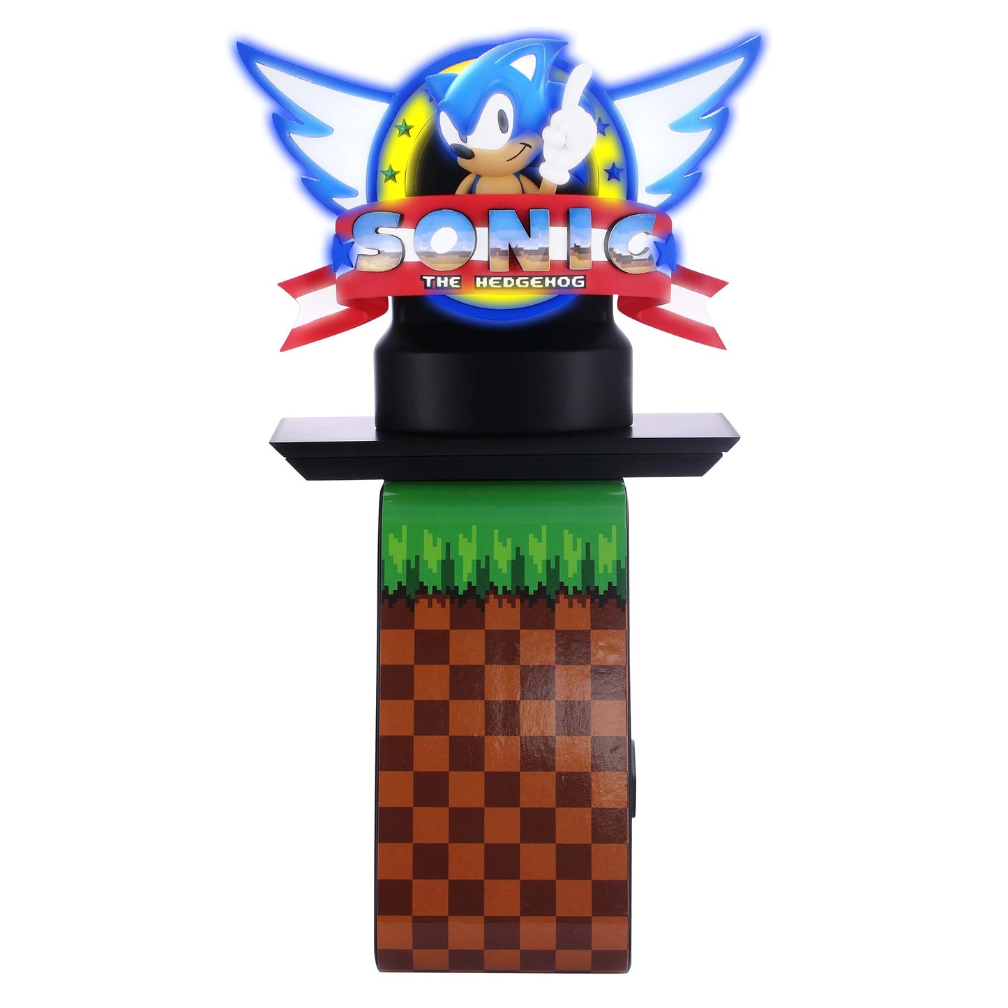 Classic Sonic The Hedgehog Light Up Ikon LED Mobile Phone & Gaming Controller Holder