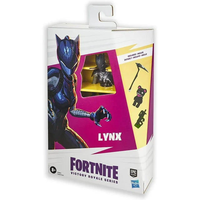 FORTNITE Hasbro Victory Royale Series Lynx Collectible Action Figure with Accessories - Ages 8 and Up, 6-inch (B0912CHDLB)