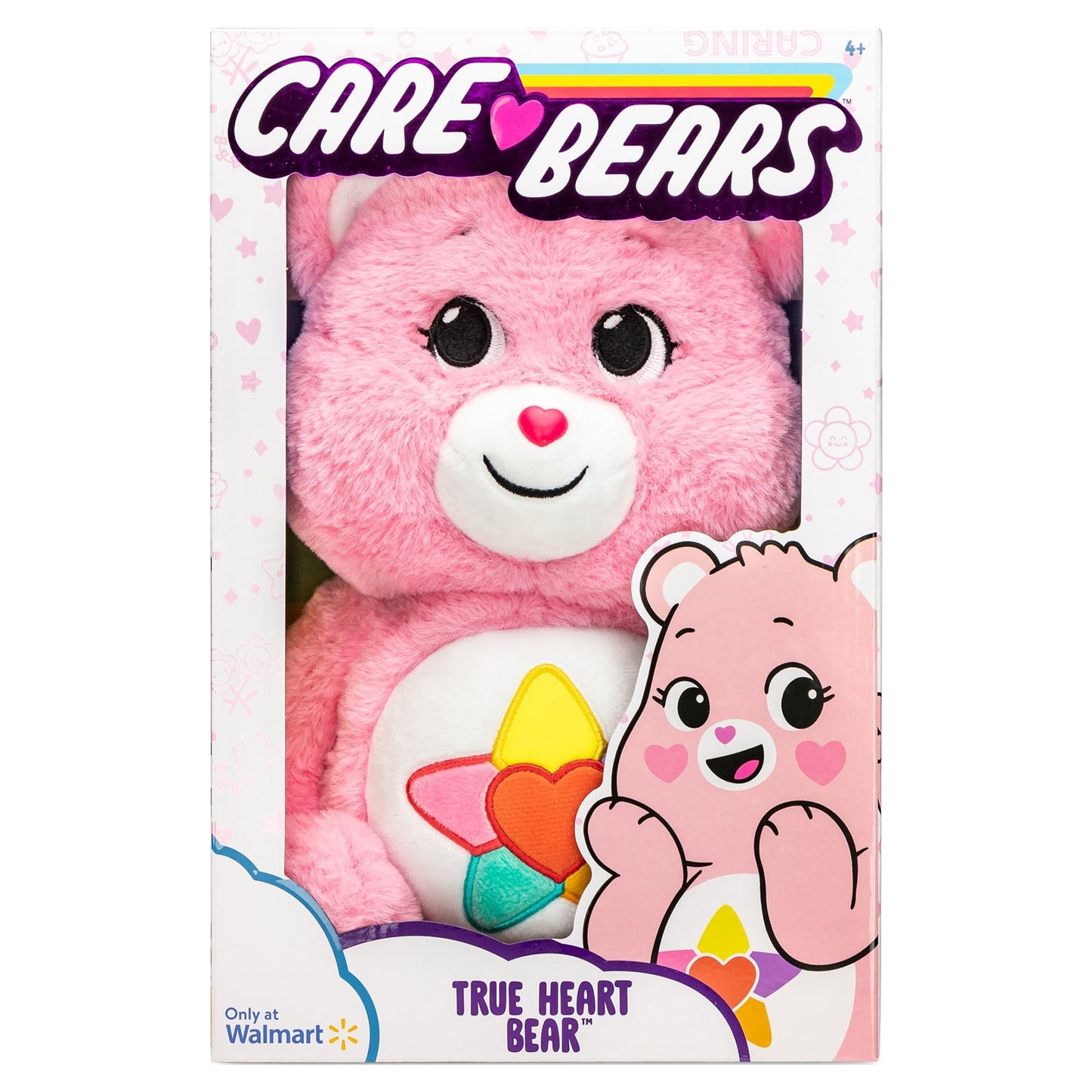 Care Bears 14" Plush - True Heart Bear - Soft Huggable Material!