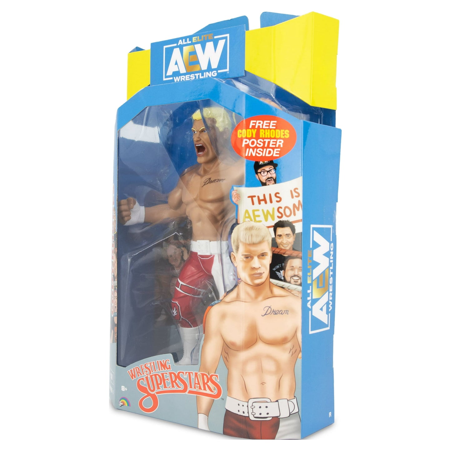 AEW 1 Figure Pack Unmatched Figure CODY LJN FIGURE - WMT EXCLUSIVE