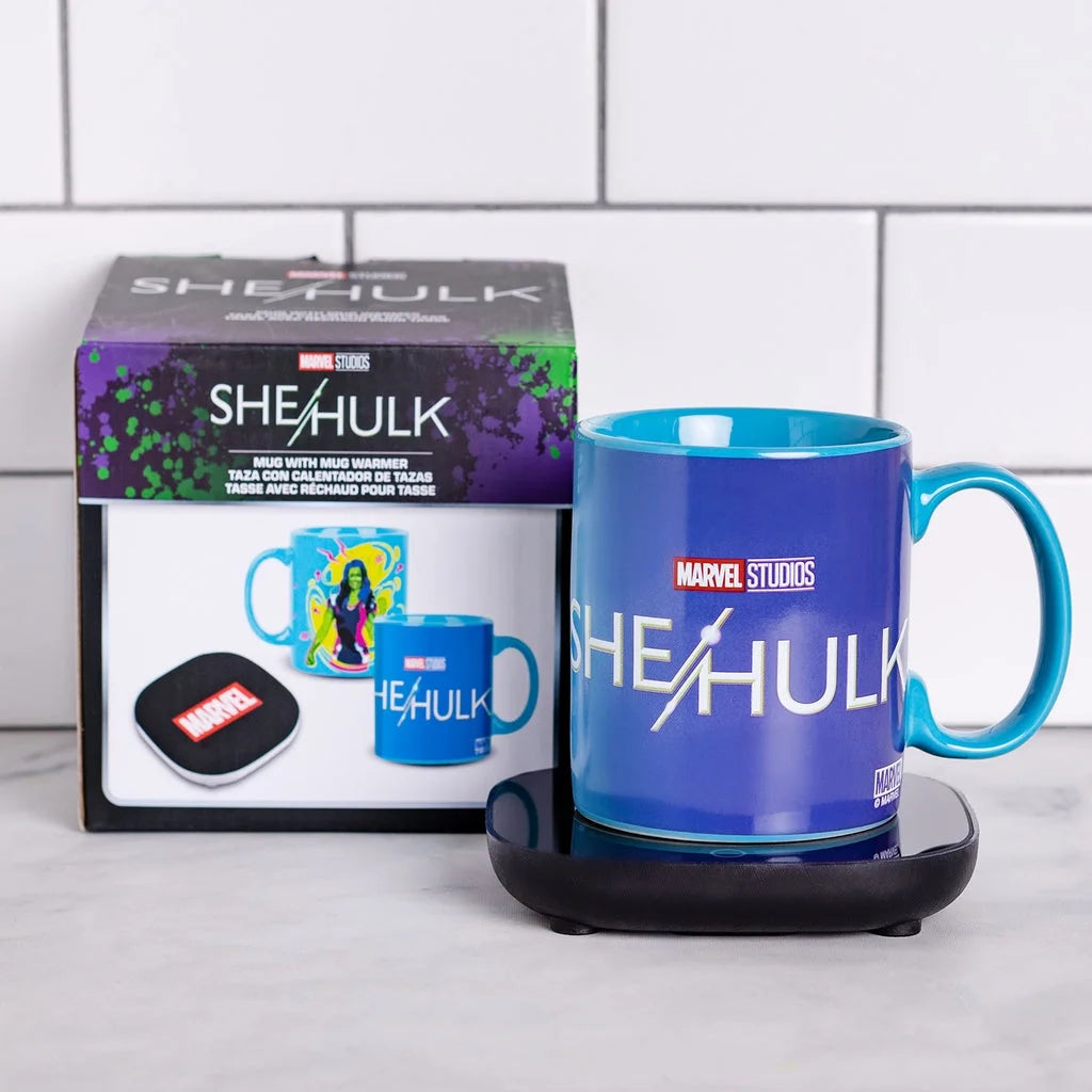 Uncanny Brands Marvel's She Hulk Mug Warmer with Mug