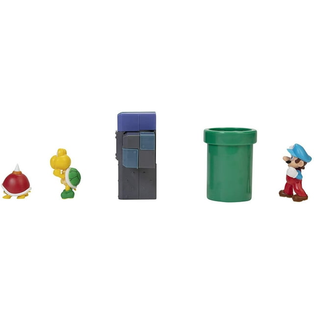 World of Nintendo Super Mario Underground Diorama Set