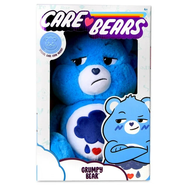 Care Bears - 14" Medium Plush - Soft Huggable Material - Grumpy Bear