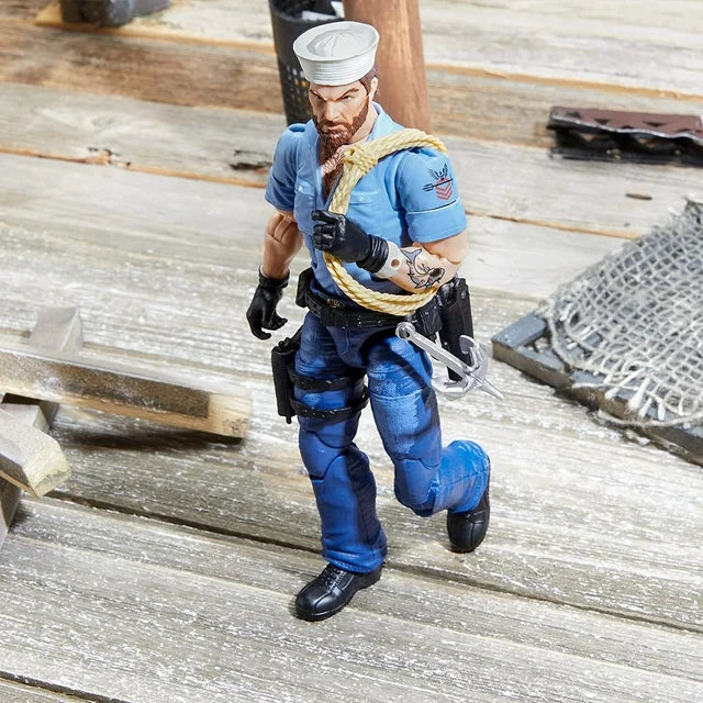 G.I. Joe: Classified Series Shipwreck with Polly Kids Toy Action Figure for Boys and Girls Ages 4 5 6 7 8 and Up (6”)