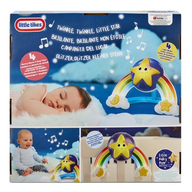 Little Baby Bum Twinkle's Singing Soother Baby Gift Sound Machine Nightlight Crib Toy