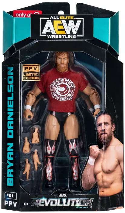 AEW All Elite Wrestling Revolution Bryan Danielson Action Figure