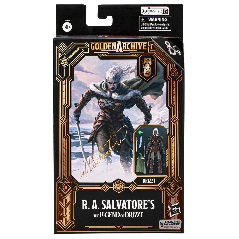 Dungeons & Dragons R.A. Salvatore's The Legend of Drizzt Golden Archive Drizzt (6")