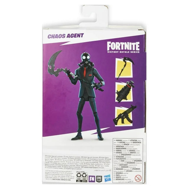 Hasbro - Fortnite Victory Royale Series Chaos Agent Collectible Action Figure with Accessories - Ages 8 and Up, 6-inch