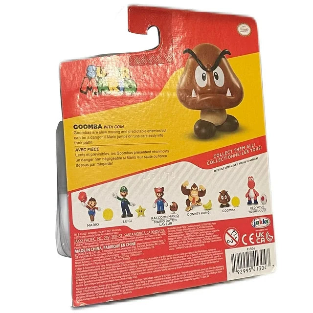 World of Nintendo Action Figure - Goomba W/Coin