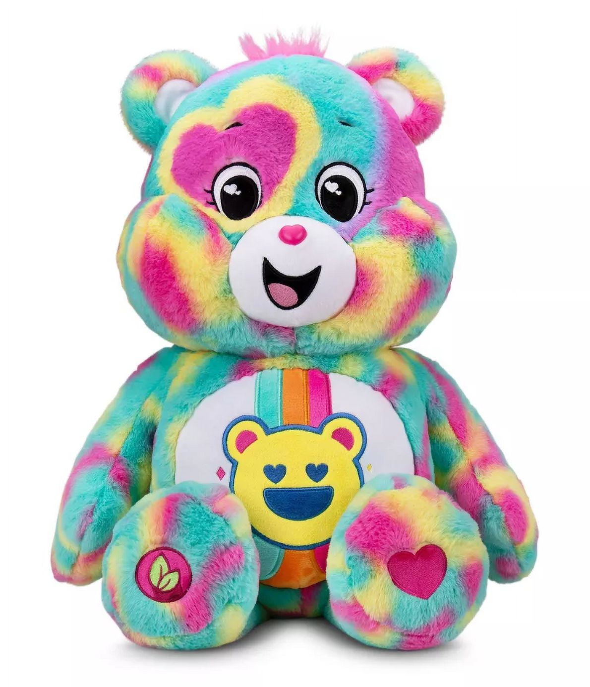 Care Bears Good Vibes Bear Jumbo Plush