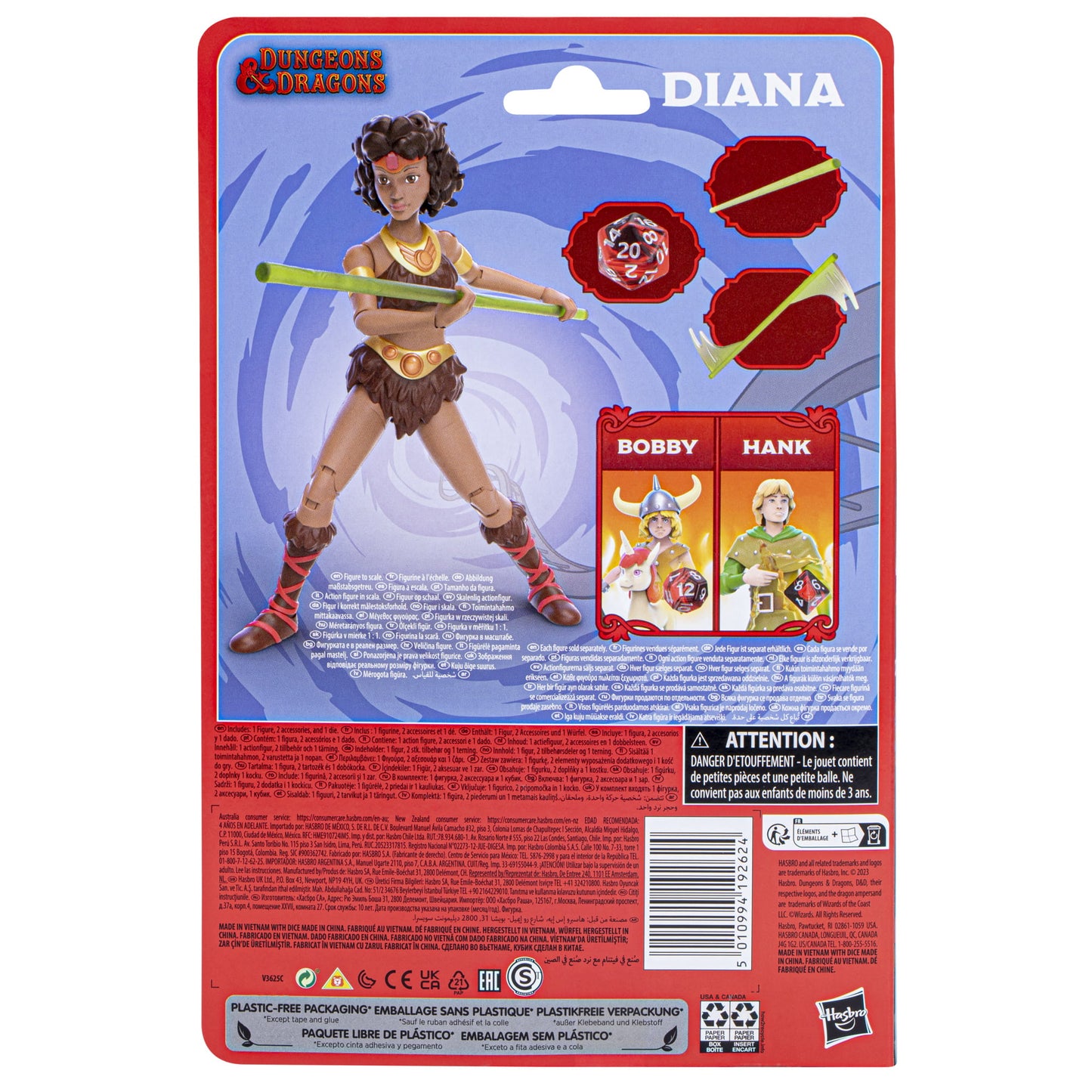 Dungeons & Dragons Cartoon Classics Diana Action Figure