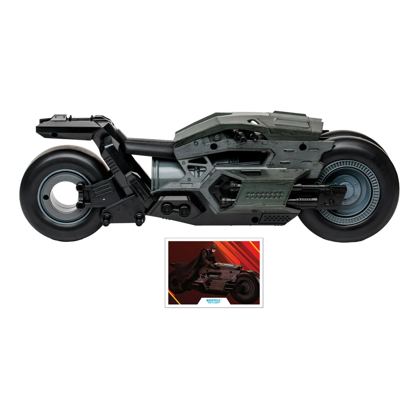 McFarlane Toys DC Multiverse The Flash Movie Batcycle Toy Vehicle