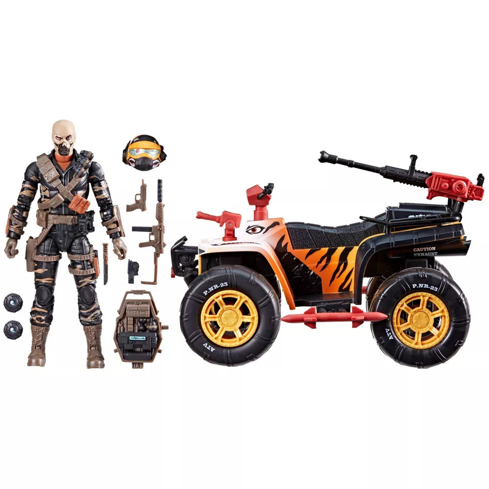 G.I. Joe Classified Series #137, Tiger Force Wreckage Tiger Paw ATV